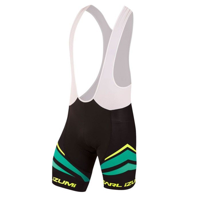 2017 Pearl Izumi Elite Pursuit Green Cycling Jersey And Bib Shorts Set