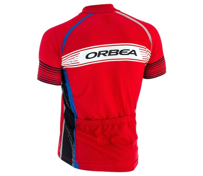 2015 Orbea Red Stripe Cycling Jersey And Bib Shorts Set