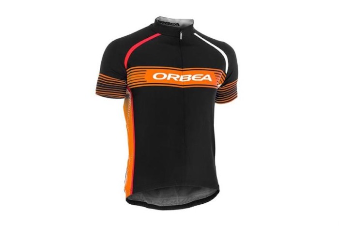 2015 Orbea Black-Yellow Stripe Cycling Jersey And Bib Shorts Set