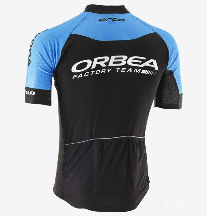 2018 Orbea Factroy Team Blue Cycling Jersey And Bib Shorts Set