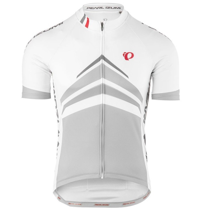 2017 Pearl Izumi Elite Pursuit White Cycling Jersey And Bib Shorts Set