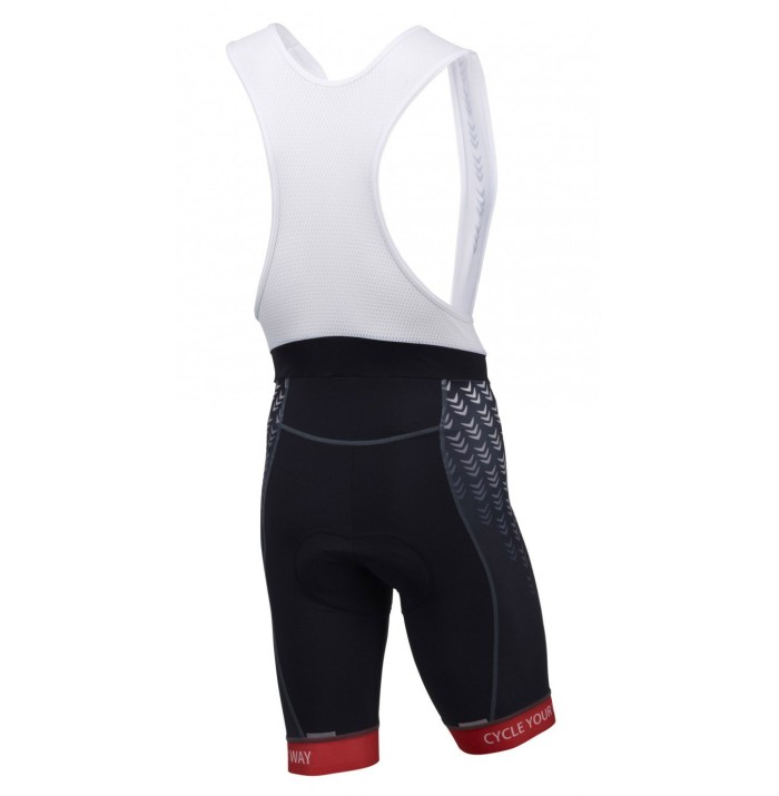 2016 Rose Race Pro Arrows Black Jersey And Bib Shorts Set