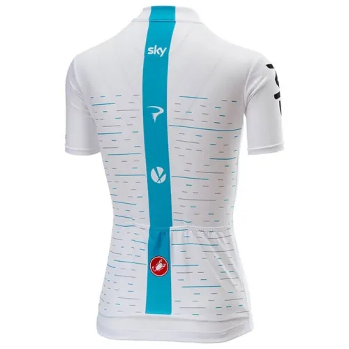 2018 Team Skу Women's White Cycling Jersey