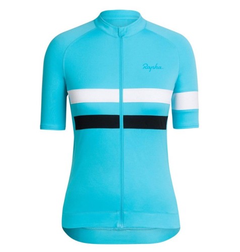 2016 Team Sky Blue Women Cycling Jersey And Regular Shorts Set