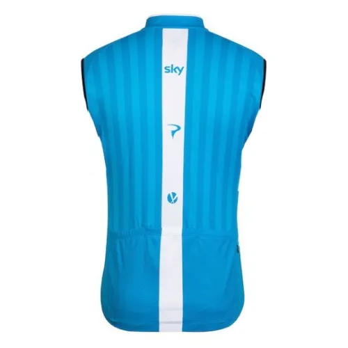 2015 Team Skу Blue Cycling Vest/Sleeveless Jersey