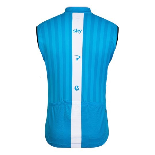 2015 Team Skу Blue Cycling Vest/Sleeveless Jersey