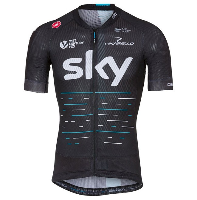 2017 Team Skу Black Cycling Jersey