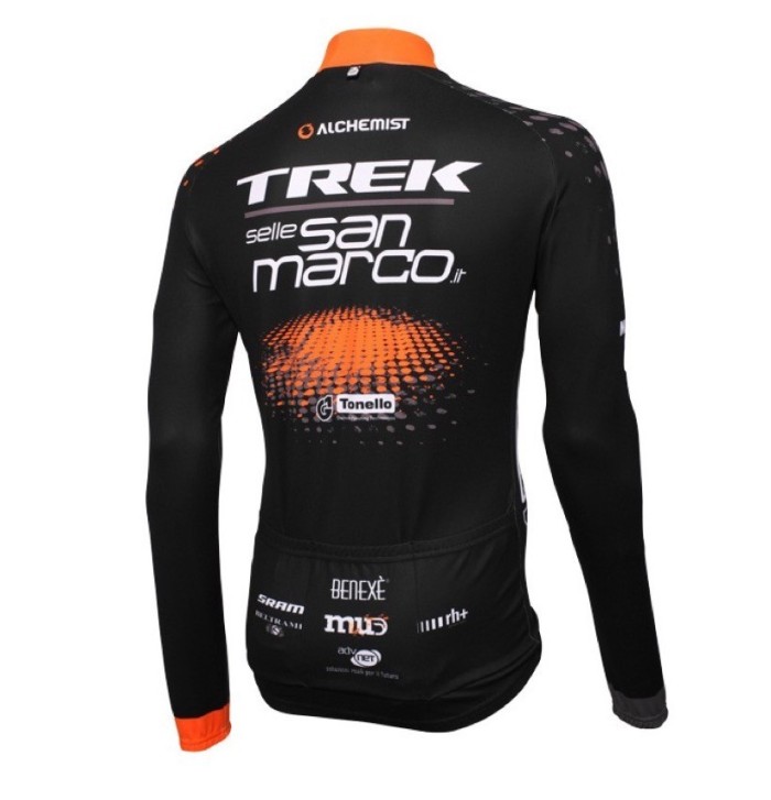 2016 Trek Selle San Marco Long Sleeve Cycling Jersey And Bib Pants Set