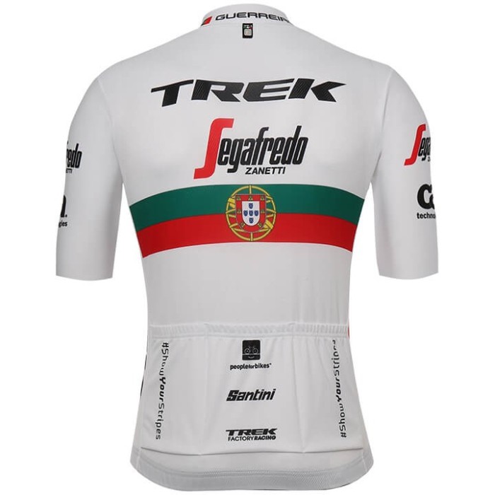 2018 Trek Factory Team Portugal Champion Cycling Jersey And Bib Shorts Set