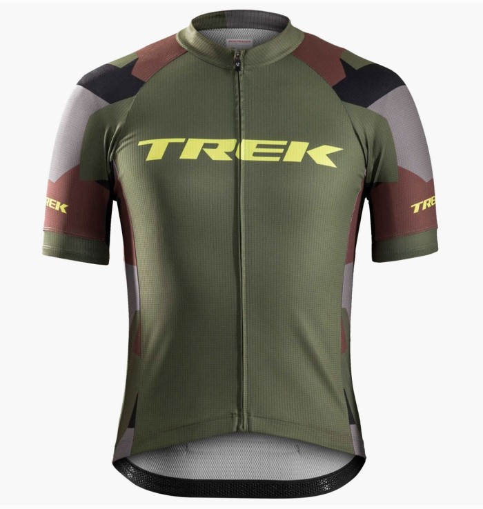 2016 Bontrager Trek RL Camouflage Cycling Jersey And Bib Shorts Set