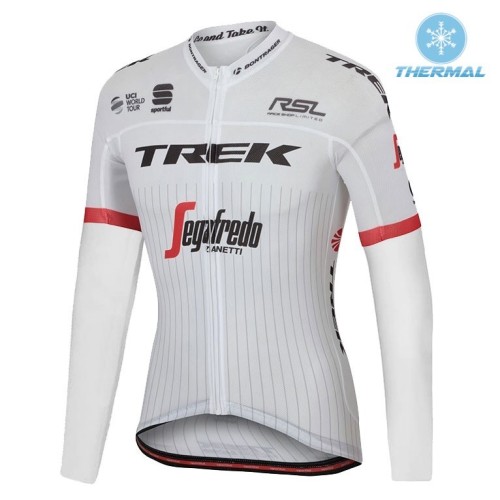 2017 Trek Segafredo Tour de France Thermal Long Sleeve Cycling Jersey