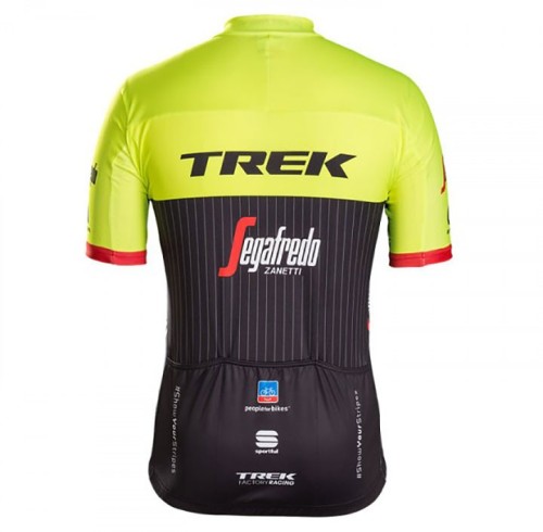 2017 Trek Pro Race Yellow Cycling Jersey