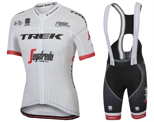 2017 Trek Segafredo Tour de France Cycling Jersey And Bib Shorts Set