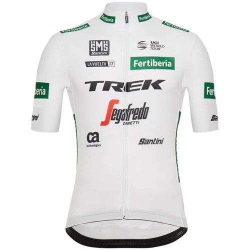 2018 Trek Vuelta White Cycling Jersey