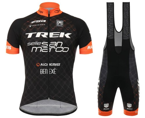 2017 Trek Selle San Marco Cycling Jersey And Bib Shorts Set