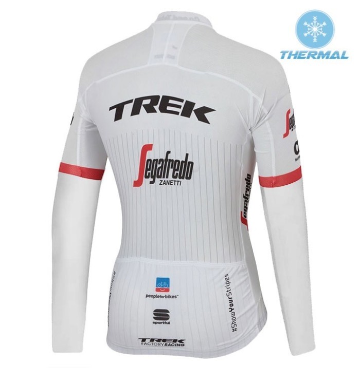 2017 Trek Segafredo Tour de France Thermal Long Sleeve Cycling Jersey