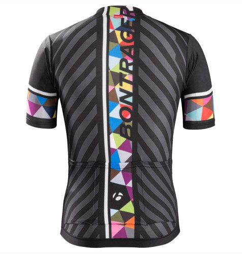 2016 Bontrager Ballista Black-Colorful Stripe Cycling Jersey