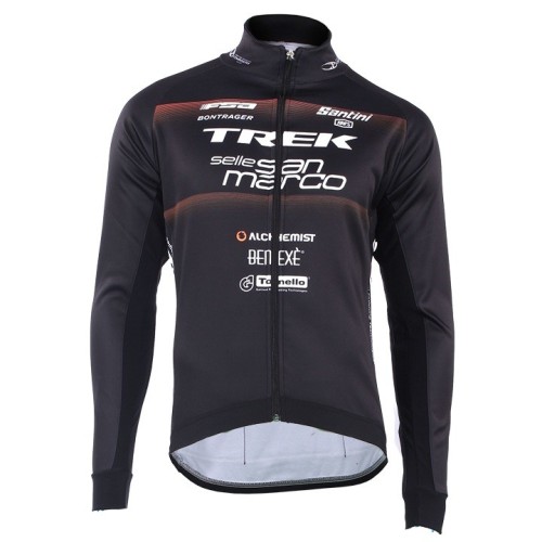 2018 Trek Selle San Marco Black Long Sleeve Cycling Jersey