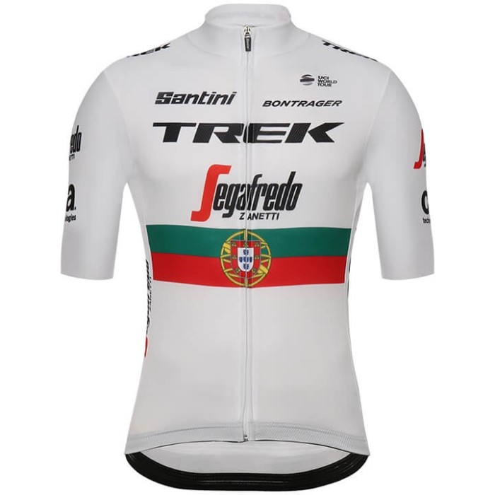 2018 Trek Factory Team Portugal Champion Cycling Jersey And Bib Shorts Set