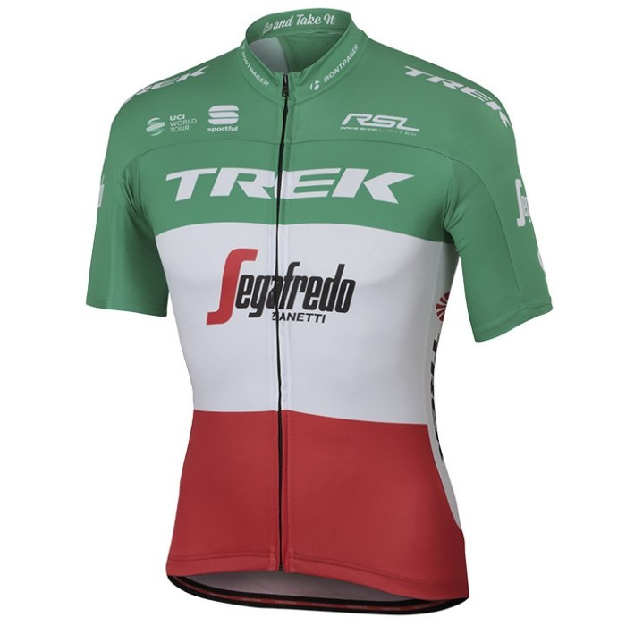 2017 Trek Segafredo Italian Champion Cycling Jersey And Bib Shorts Set