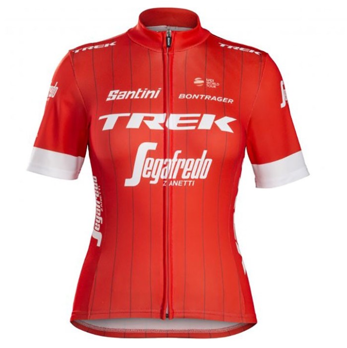 2018 Trek Segafredo Team Red Women’s Cycling Jersey And Shorts Set