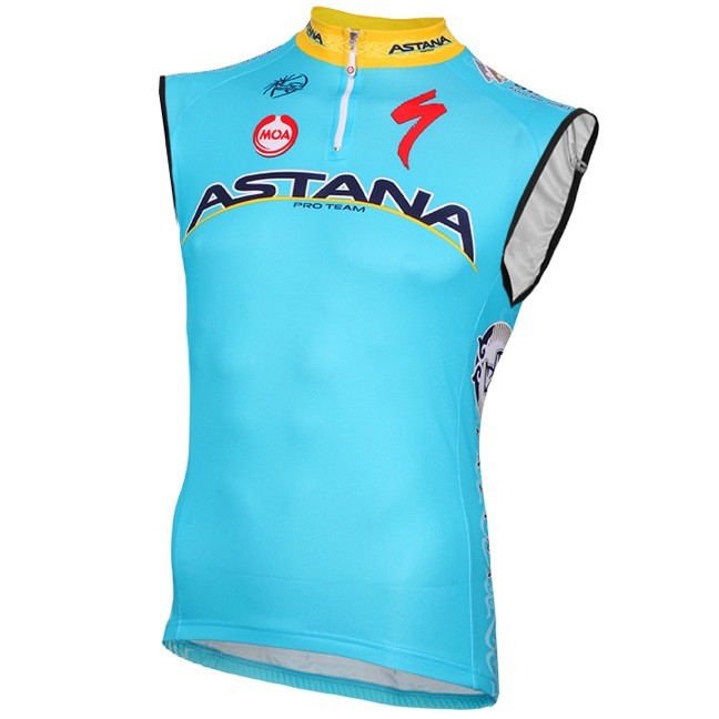 2015 Team Astana Cycling Vest/Sleeveless Jersey