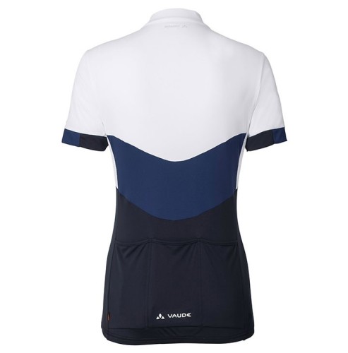 2017 Vaude Advanced II Women’s White-Blue Cycling Jersey