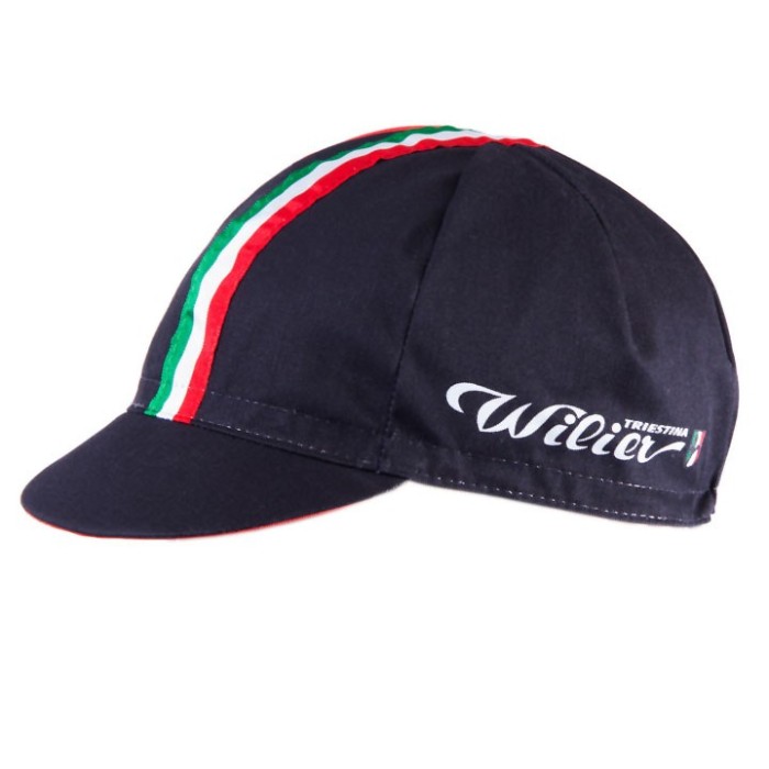 2018 Wilier Italian Black Cycling Cap