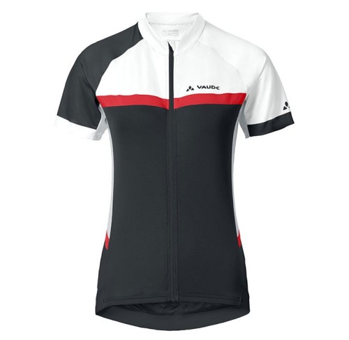 2017 Vaude Pro II Women’s White-Red-Black Cycling Jersey