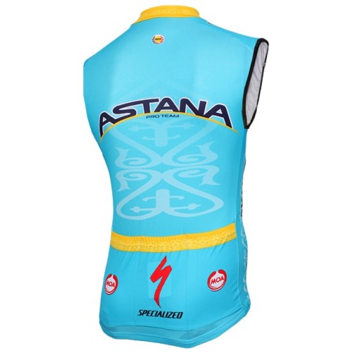 2015 Team Astana Cycling Vest/Sleeveless Jersey