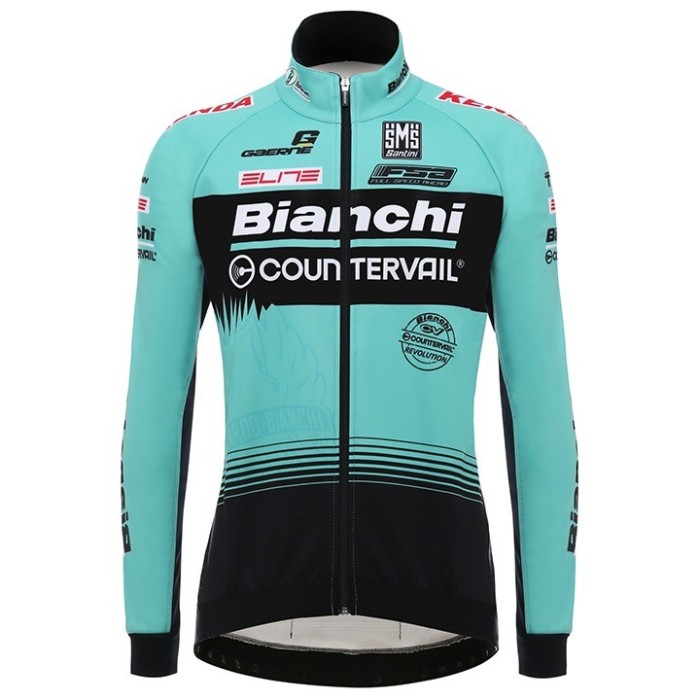 2018 Team Bianchi Countervail Long Sleeve Cycling Jersey