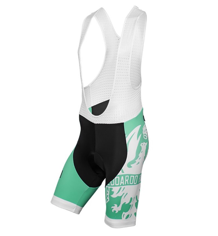 2016 Bianchi Milano Sorisole White-Green Cycling Jersey And Bib Shorts Set