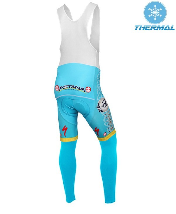 2015 Team Astana Thermal Cycling Bib Pants