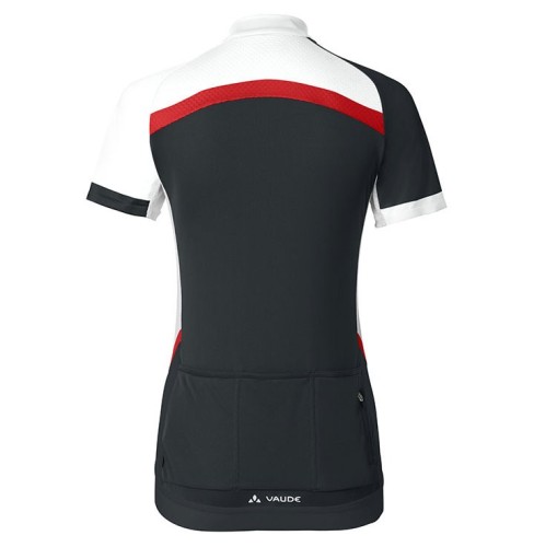 2017 Vaude Pro II Women’s White-Red-Black Cycling Jersey