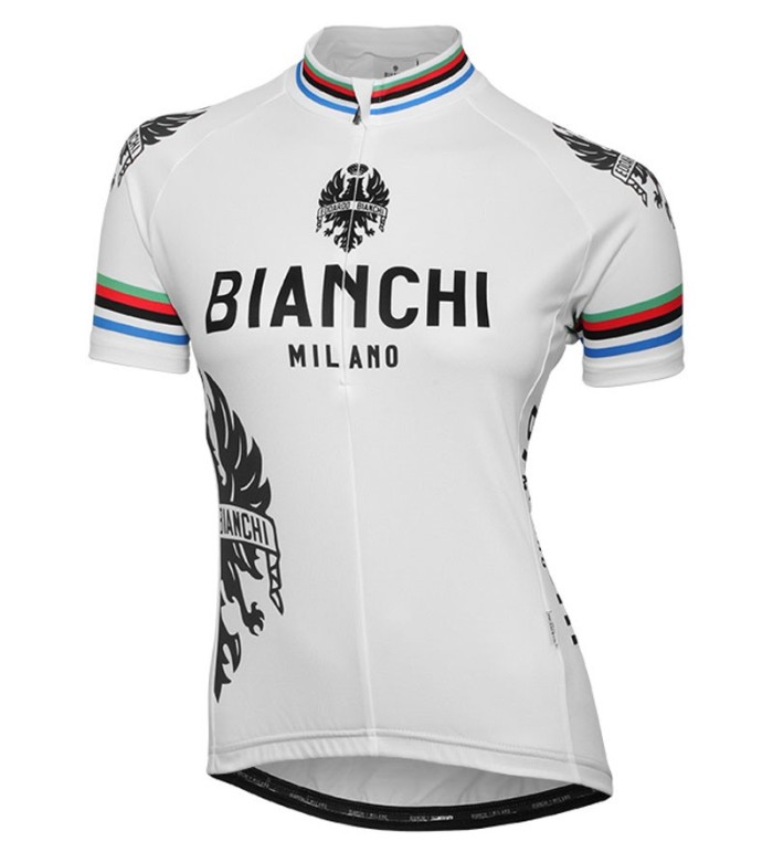 2016 Bianchi Milano Sorisole Black-Red Cycling Jersey And Bib Shorts Set