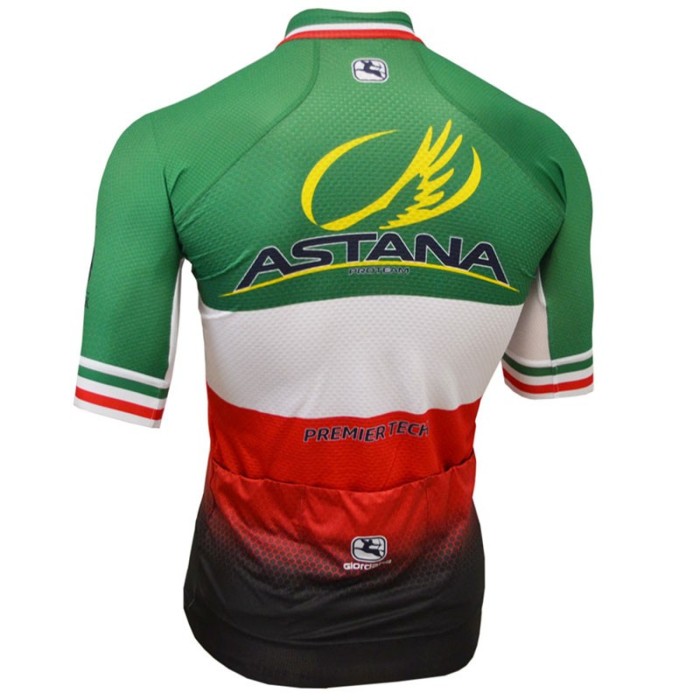 2017 Astana Kazakh Italy Champion Cycling Jersey And Bib Shorts Set