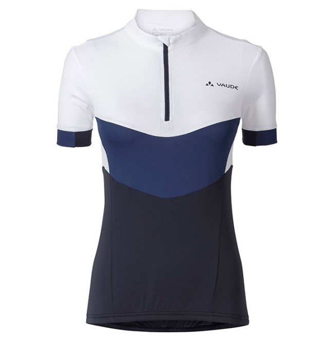 2017 Vaude Advanced II Women’s White-Blue Cycling Jersey