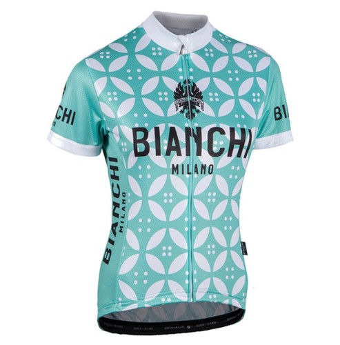 2017 Bianchi Milano Malgina Light-Green Women’s Cycling Jersey