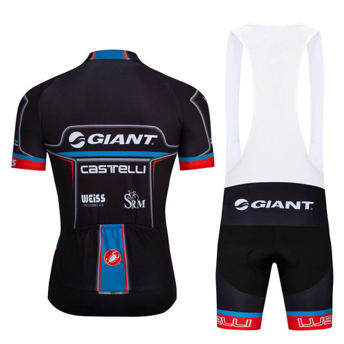 Casteli Cycling Jersey Set 2019 Men Pro Team Summer Bike Bib Shorts Clothing Road Padded