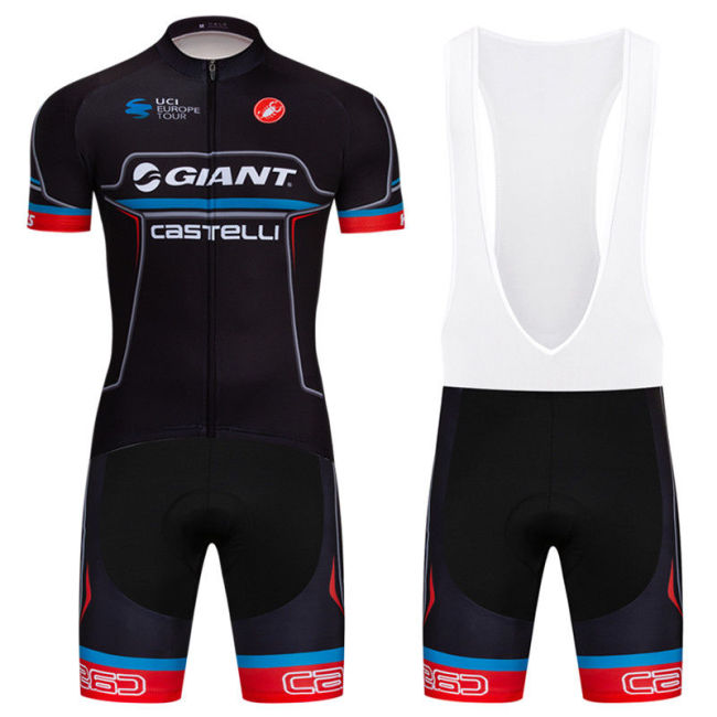 Casteli Cycling Jersey Set 2019 Men Pro Team Summer Bike Bib Shorts Clothing Road Padded