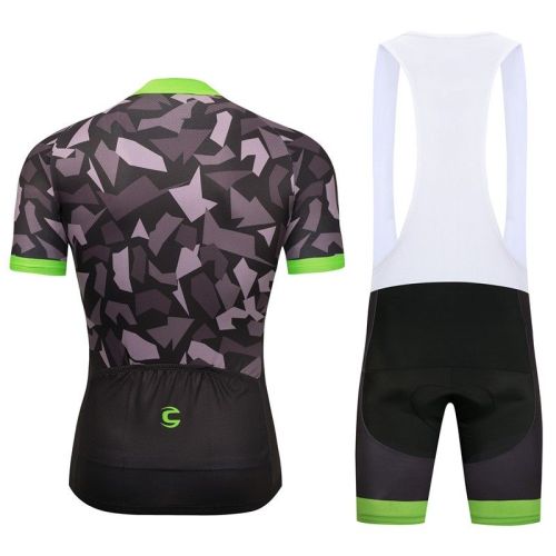 2018 Cannondale Men Cycling Outfits Jersey Bib Shorts Set Short Sleeve Racing Shirt Pad