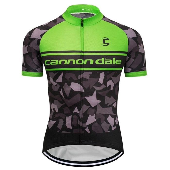 2018 Cannondale Men Cycling Outfits Jersey Bib Shorts Set Short Sleeve Racing Shirt Pad