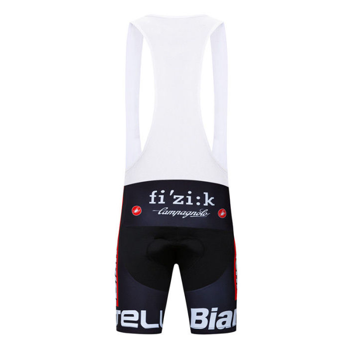 2018 Casteli Cycling Jersey Bib Shorts Set Summer Riding Mens Road Bike Cycling Padded Shorts