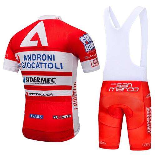 2019 Red Andro team Summer Pro sporting Racing UCI world tour pro cycling jersey Bike shorts set ropa ciclismo bicycle wear