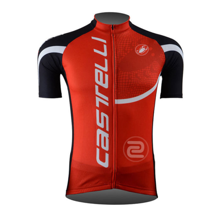 2019 Casteli Classics Mens Cycling Jersey Bib Shorts Kits Bike Shirt Straps Tights Suit Red