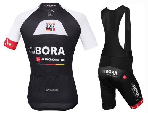 2016 Bora Argon 18 TDF Edition Cycling Jersey And Bib Shorts Set