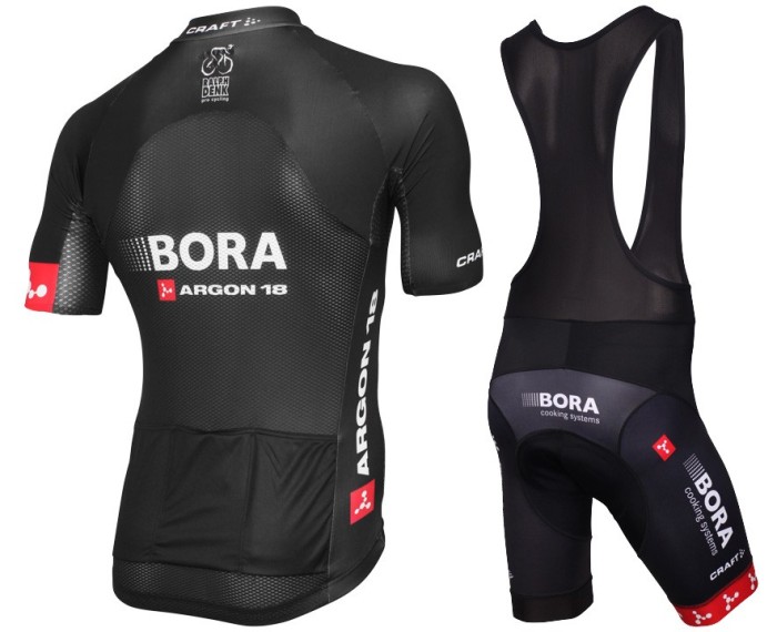 2015 Bora Argon 18 Team Cycling Jersey And Bib Shorts Set