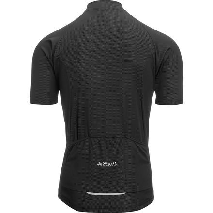 2018 De Marchi Corsa Short Sleeve Black Jersey - Men's