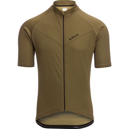 2018 De Marchi Corsa Short Sleeve Khaki Jersey - Men's