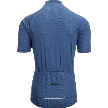 2018 De Marchi Corsa Short Sleeve Blue Jersey - Men's